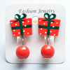 Cartoon children's ear clips, earrings with tassels, decorations for beloved, wholesale, no pierced ears, children's clothing