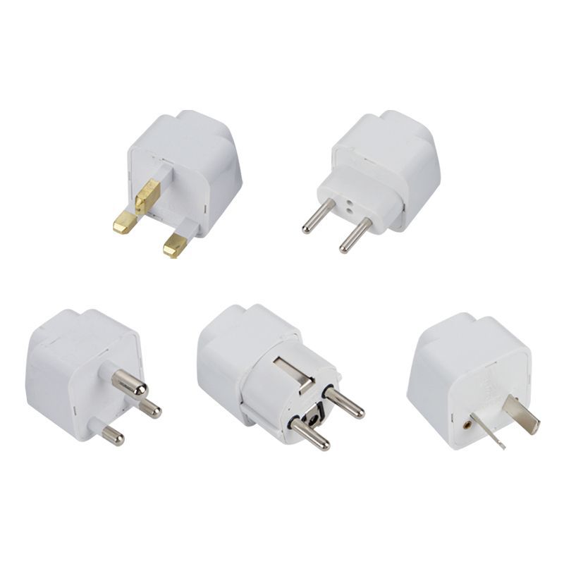 Enchufe de conversión estándar europeo británico Convertidor de enchufe estándar australiano Enchufe de conversión estándar alemán Pequeño enchufe sudafricano Agujero universal
