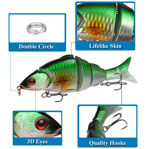 Lure Bait 12.5 cm/21 g Multi-Five Fish Triple Strengthen Blood Slot Hook Hard Bait Minnow Lure Fake Bait 