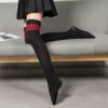Black red strip