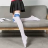 White blue strip