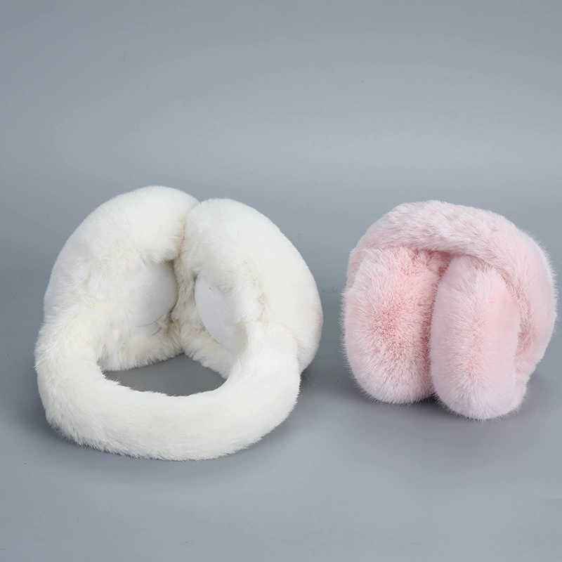 Зимние милые мужчины и женщины складные детские плюшевые наушники