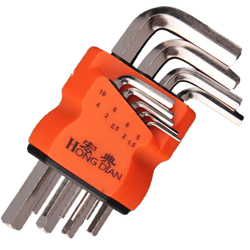 Wholesale hexagonal wrench set, hexagonal screwdriver, ball head, plum blossom screwdriver, wrench, hexagonal wrench