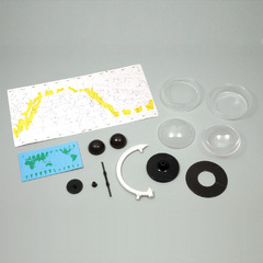 宇宙系列DIY透明天球儀玩具益智小學生科教地理教學STEM科普教具