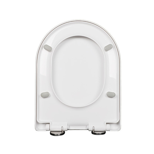 Large U-shaped small U-shaped toilet seat cover thickened toilet seat cover pp board slow drop silent toilet old style toilet seat cover 