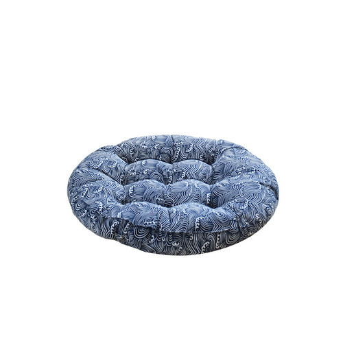 Manufacturer wholesale cotton and linen Japanese style futon beautiful butt cushion meditation chair cushion thickened fabric cushion one piece drop shipping