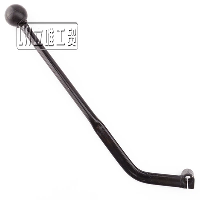 Atv Accessories Hand Gear Lever Modified Hand Gear Lever Homemade Four-Wheeler Elderly Car Manual Push Gear Lever Motorcycle (Other brake systems) - black-410mm-long