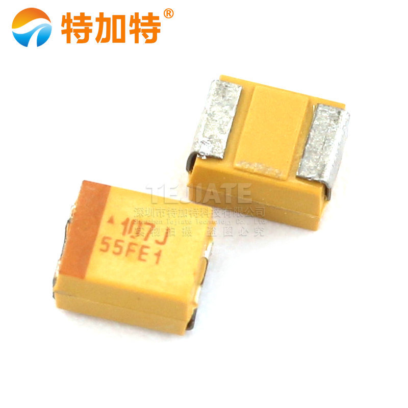 贴片钽电容 6.3V 100UF B型 3528 精度10%