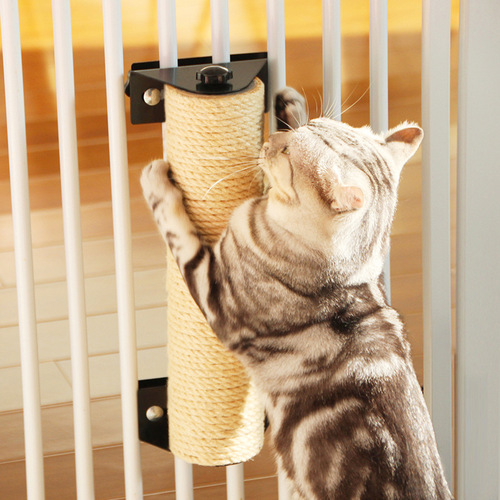 Factory Direct Sales Small Wild Leopard Sword Sisal Cat Scratching Post for Cat Cage Dedicated Cat Tree Cat Scratching Board Cat Toys Cat Tree Cat Stand