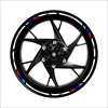 Motorcycle, wheel, hub, racing car, retroreflective waterproof modified tires, new collection, 18inch, sun protection