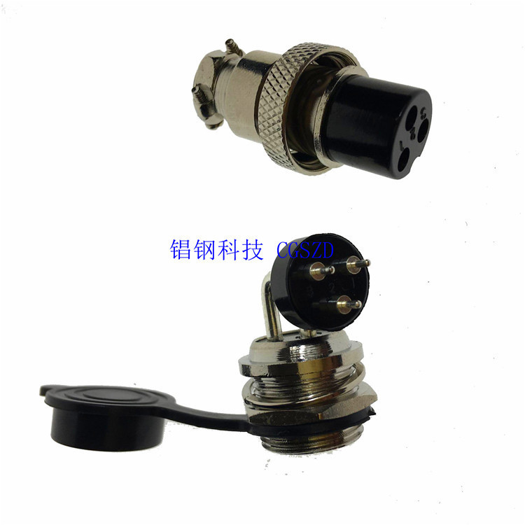 M��Ӧ��ʽ���²�ͷGX16 GX12ϵ��Electrical connector 90��