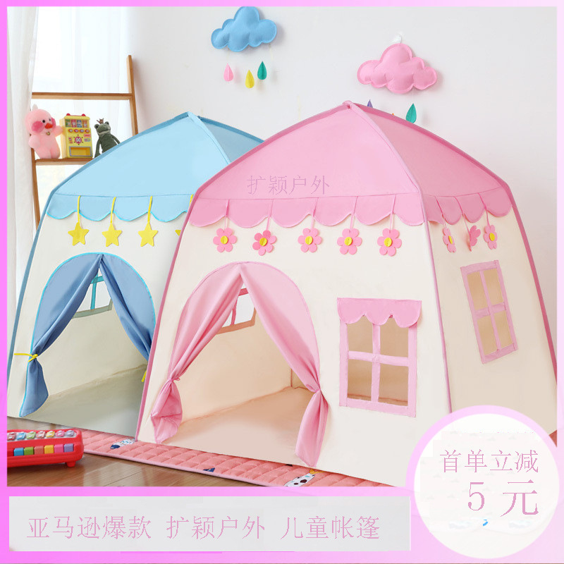 Amazon TIENDA DE LOS NIÑOS bebé Oxford tela casa flor casa tienda mariposa tienda al aire libre