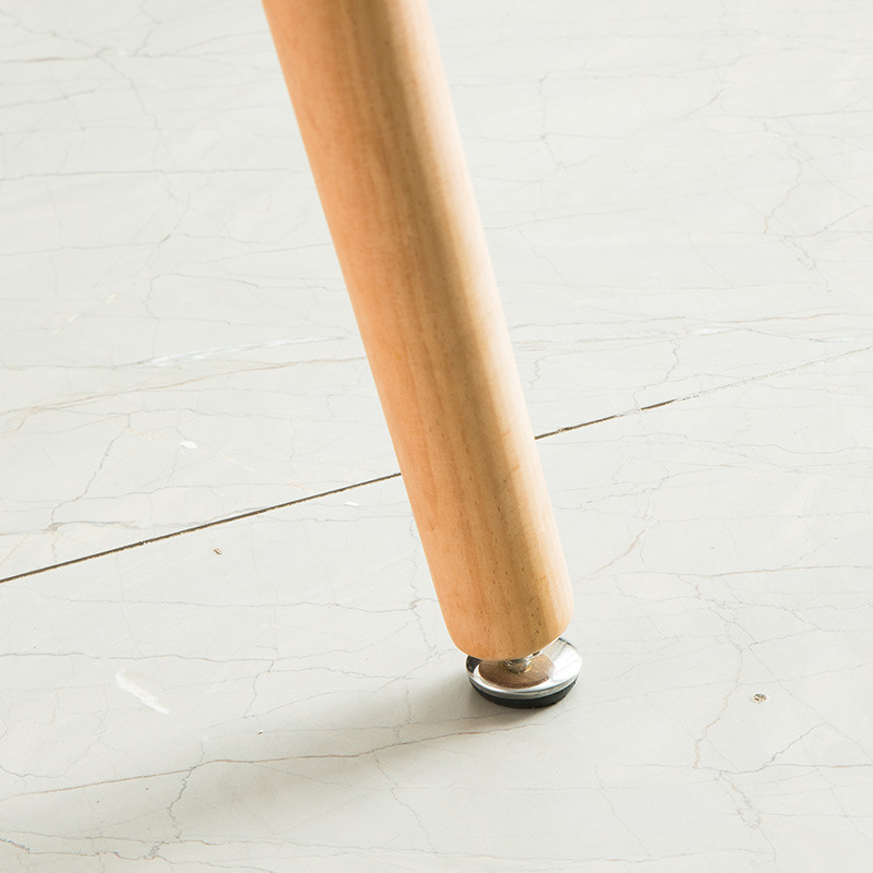 Moderno casual simple mesa cuadrada cafetería leche tienda de té mesa cuadrada de plástico moda nórdica pierna de haya mesa de comedor suministro directo