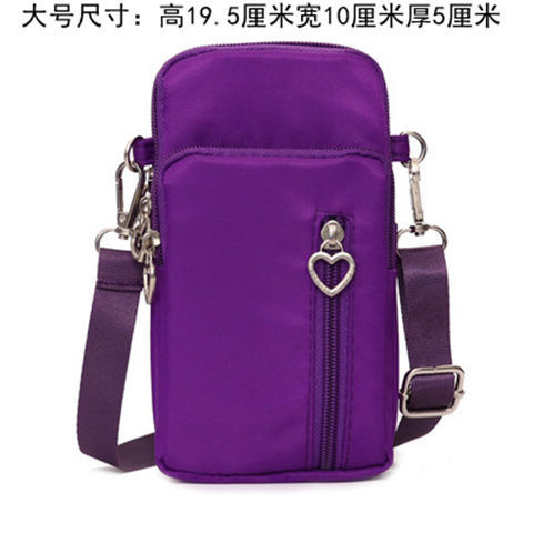 Bolso del teléfono móvil al por mayor crossbody de las mujeres nuevo monedero coreano mini Bolso pequeño bolso vertical deportes brazo bolsa Halter image 20
