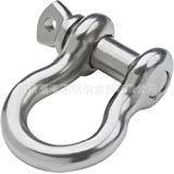 不锈钢欧弓型卸扣 美式卸扣 秋千吊扣 链条起重吊装厂家批发