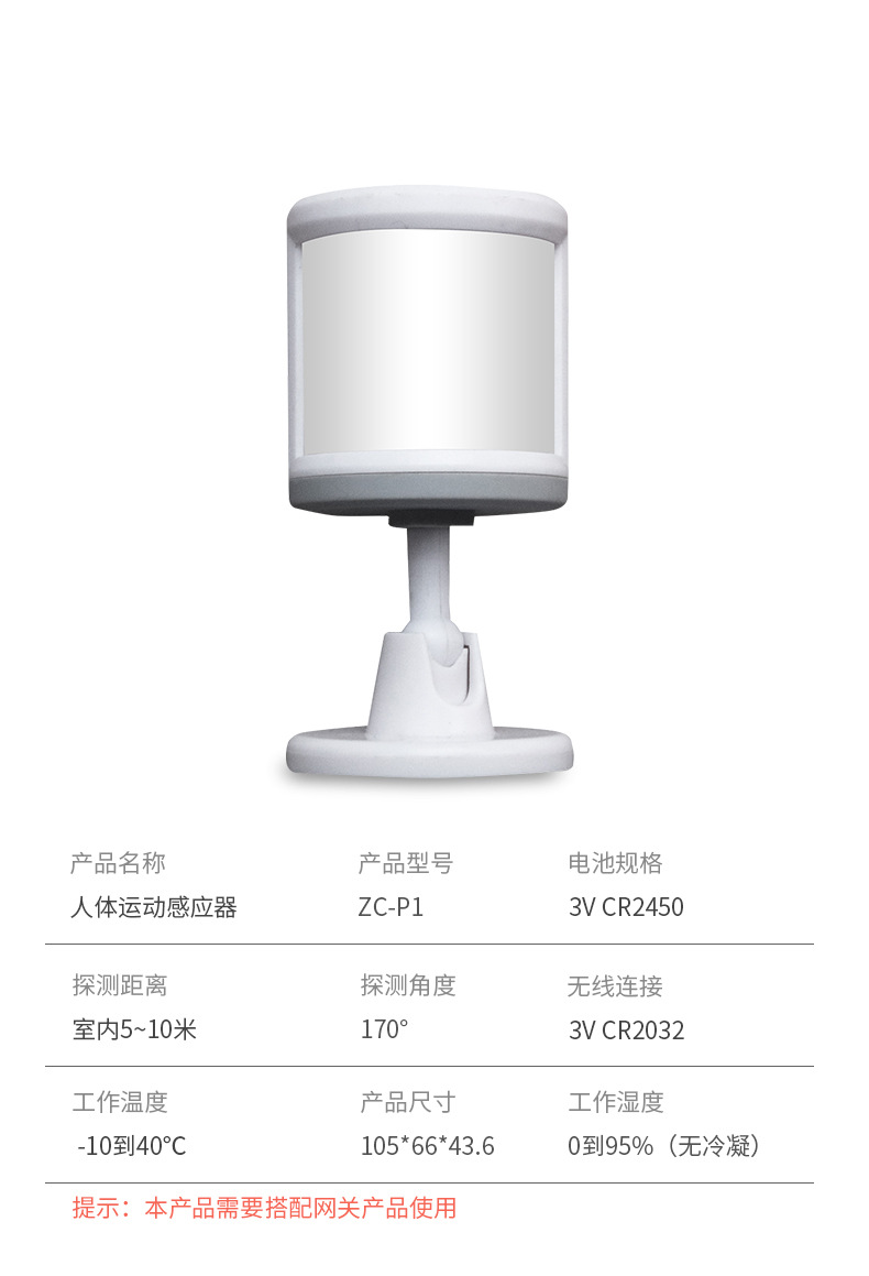 ZC-P1 (무선 인체)