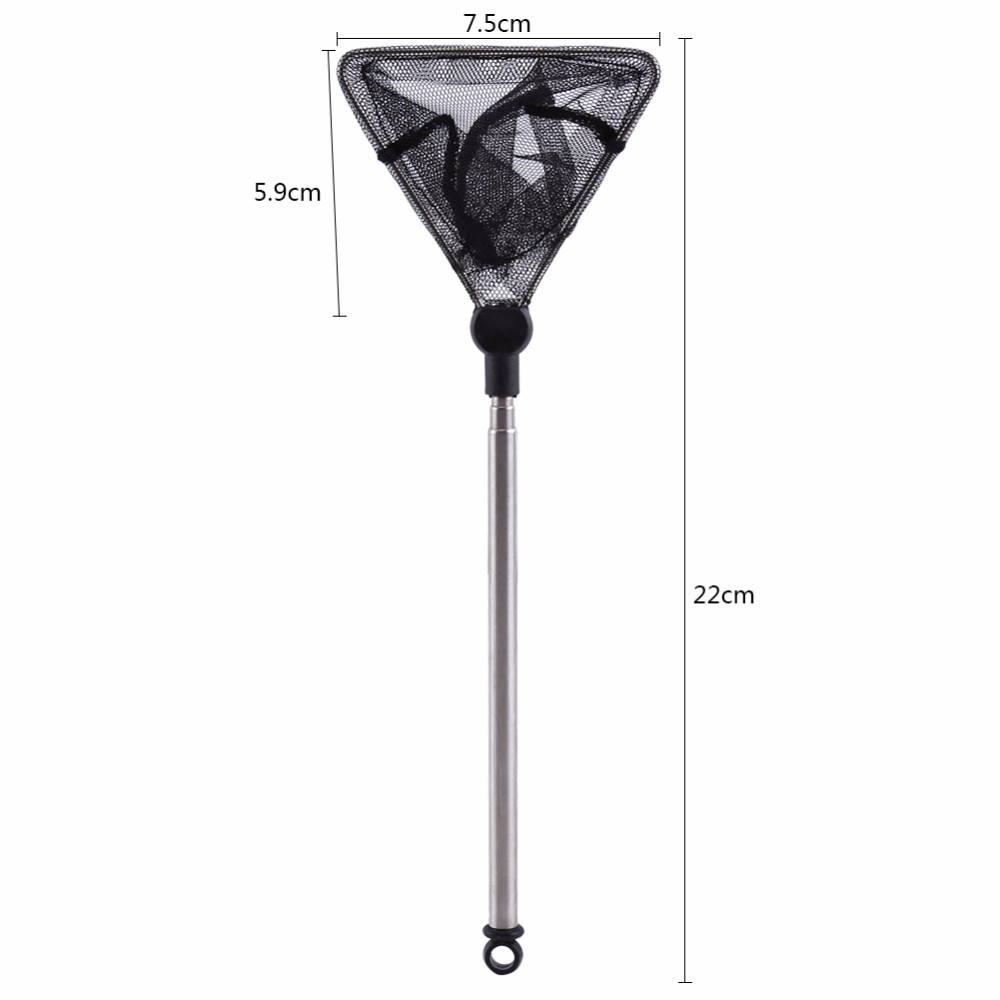 Pesca telescópica triángulo