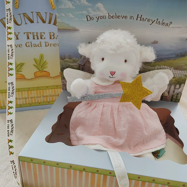 Pink angel skirt+star cane