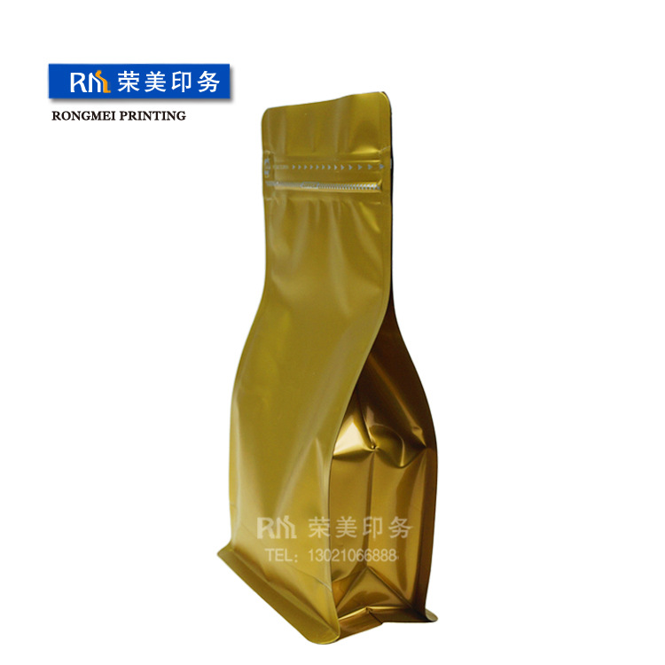 食品八边封包装袋 休闲食品茶叶干果猫狗粮八边封自立自封拉链袋