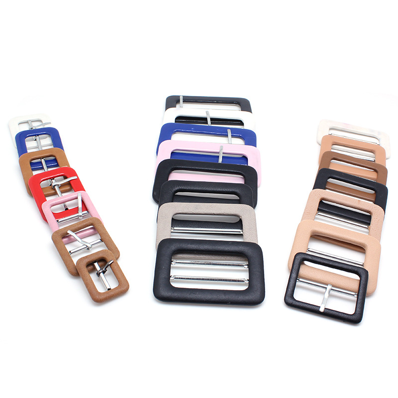 腰带布包日字扣 女士腰带扣头风衣外套三档扣包布日子扣来布包扣