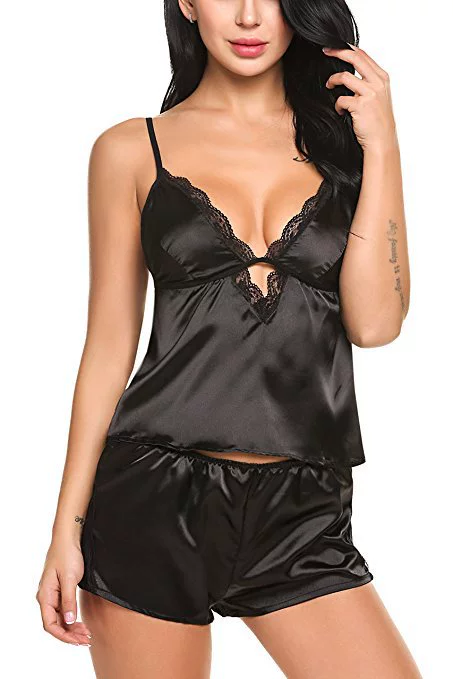 Pijama, sexy underwear, set, Amazon, strap bra