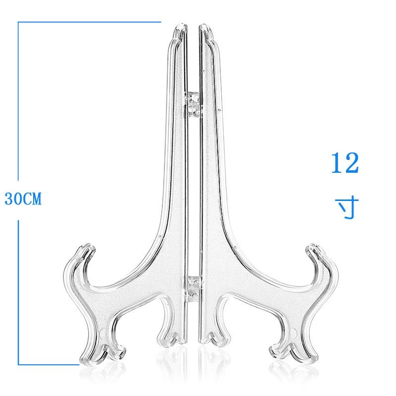 Прозрачная пластиковая рама поддона Tongxing с hanging plate и складывающейся платформой, 3–12 дюймов, 7,5×5×1,6 см