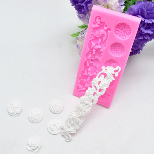 DIY baking tools wedding decoration European style silicone mold fondant aromatherapy cake silicone mold