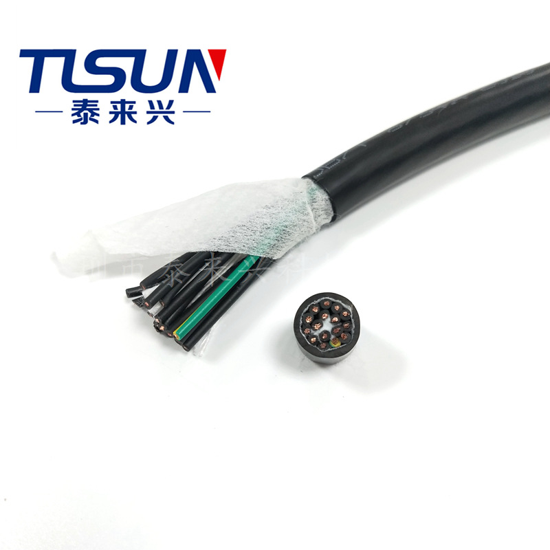 PVC绝缘护套料 AVVR 15X0.2mm2 安防线 电器内部装线控制线缆