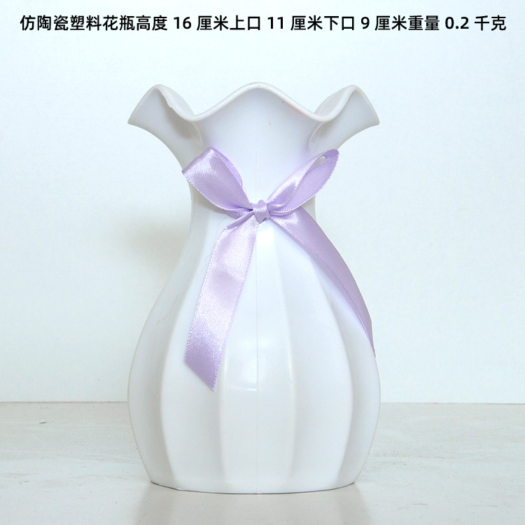 Jardín de flores bonsai decoración piso plástico florero contenedor resina blanco plástico cerca maceta