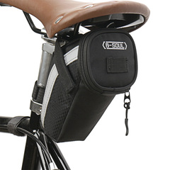 B-SOUL bicycle tail bag mountain road bike saddle bag water-repellent expandable rear seat bag bicycle accessories