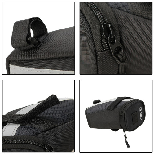 B-SOUL bicycle tail bag mountain road bike saddle bag water-repellent expandable rear seat bag bicycle accessories