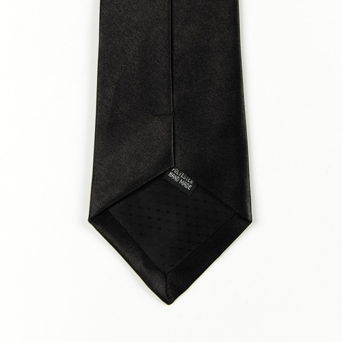 8cm men's black tie business professional formal team plain hand-tied tie men's manufacturer wholesale