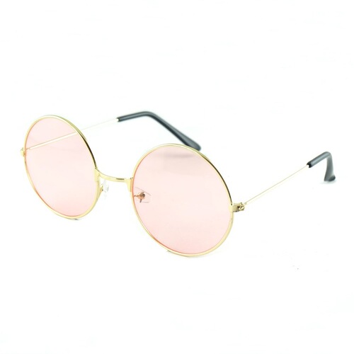 Metal round sunglasses, ocean lens, Korean style men's and women's glasses frames, retro sunglasses 3026