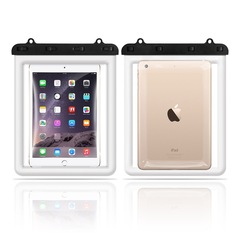 Waterproof case for touch screen iPad, touch control, waterproof bag, mini swimming storage bag, tablet computer, transparent waterproof bag