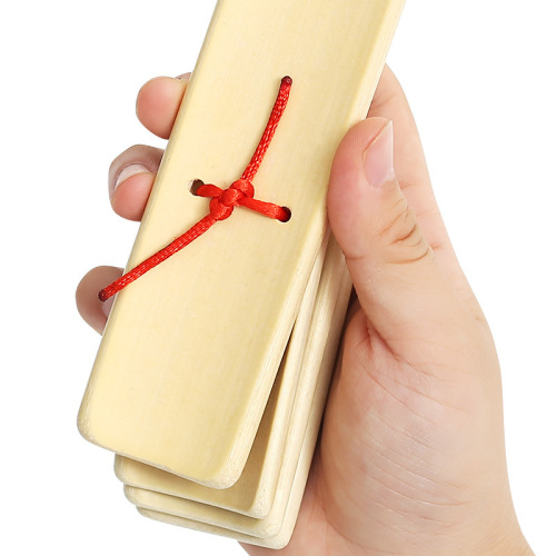 Children's allegro beginner's entry-level kindergarten primary school students special professional eloquence teaching bamboo board adult castanets