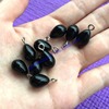 Black pendant from pearl, waist rope, nail decoration, accessory, decorations