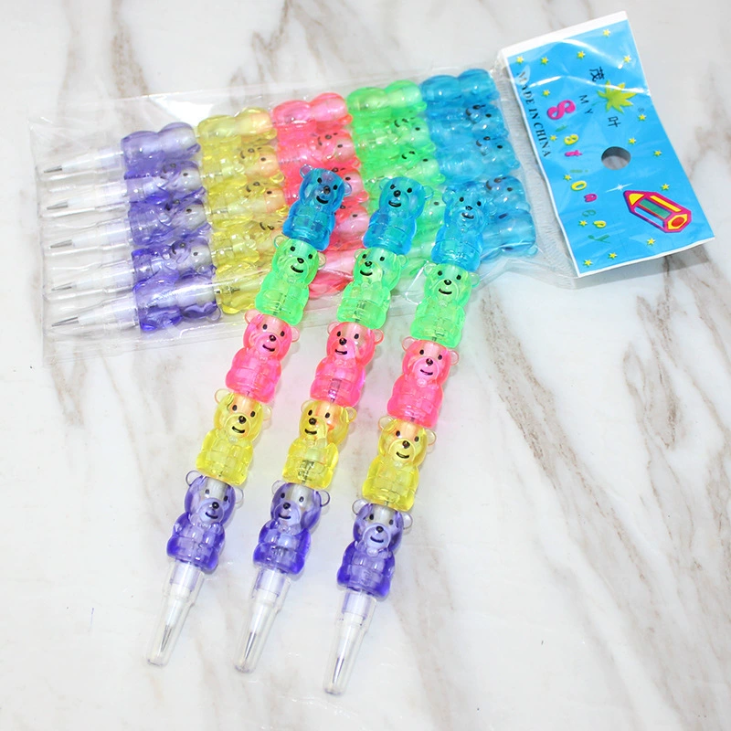 Stationery for elementary school students, cartoon constructor for pencils, bullet