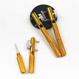 批发手动金属绑钩器 子线打结器 鱼钩绑线器渔具用品