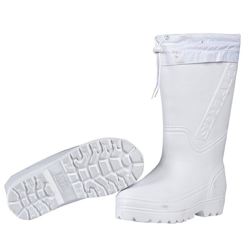 Non-slip EVA foam water shoes/water boots, men's and women's high-top, kitchen, food factory, waterproof, oil-resistant, warm, winter cotton long boots