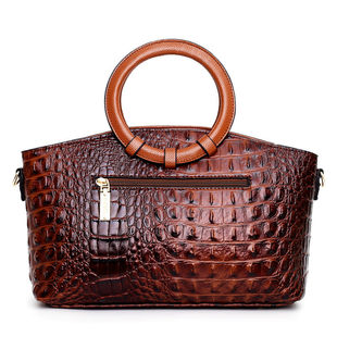 (Wholesale), fashionable ring one shoulder, bag strap, European style, crocodile print