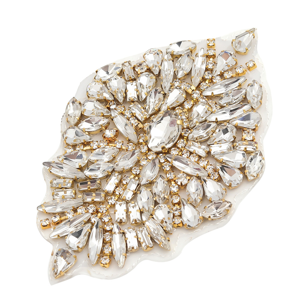 2023 Amazon Venta caliente rhinestone joyería accesorios Ropa Accesorios aleación rhinestone adhesivo caliente rhinestone apliques