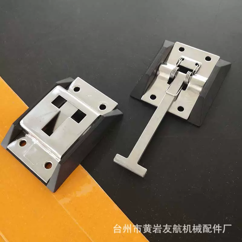 车厢不锈钢门风钩 门阻保鲜车房车方舱门挂钩 货车配件精密