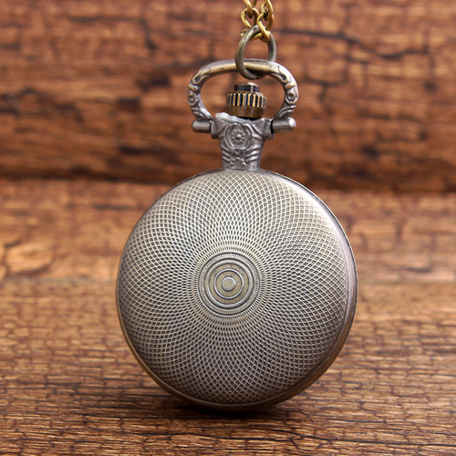 Medium picture retro pocket watch DIY creative accessories pocket watch necklace watch student retro pocket watch factory direct sale