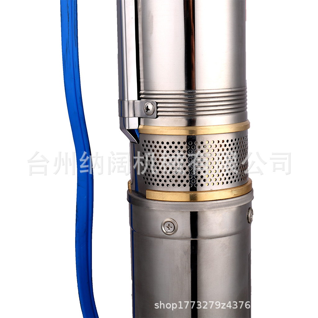 Acero inoxidable transfronterizo 3 "bomba sumergible del pozo profundo del impeledor 0.5HP bomba profunda de la bomba del estándar americano 110V/60Hz