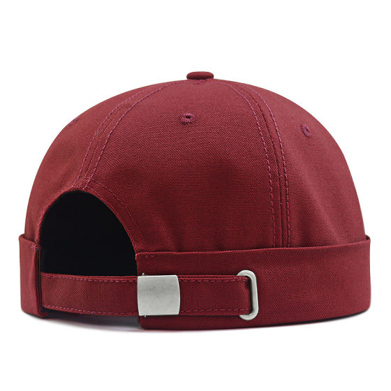 Hat men's and women's spring and autumn melon skin hat big head large size landlord hat retro tide beanless rogue yuppie hat wholesale New
