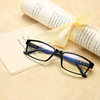 2024 new anti -blue light old flower mirror men's high -definition retro spring mirror full -frame full -frame old flower mirror female plastic stall glasses