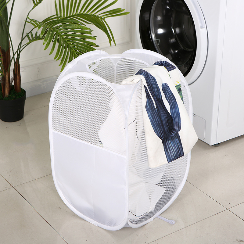 Amazon Venta caliente plegable gran almacenamiento lavandería cesta hogar Baño ropa sucia almacenamiento cesta de la ropa al por mayor