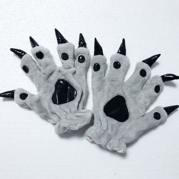 Gray glove