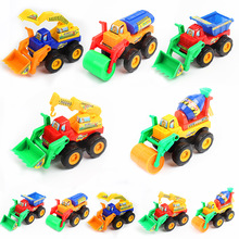 儿童惯性玩具车模型惯性仿真工程车特技车消防车推土车挖掘机