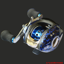 霸道14轴水滴轮金属线轮路亚轮左手右手筏钓轮微铅轮鱼渔轮